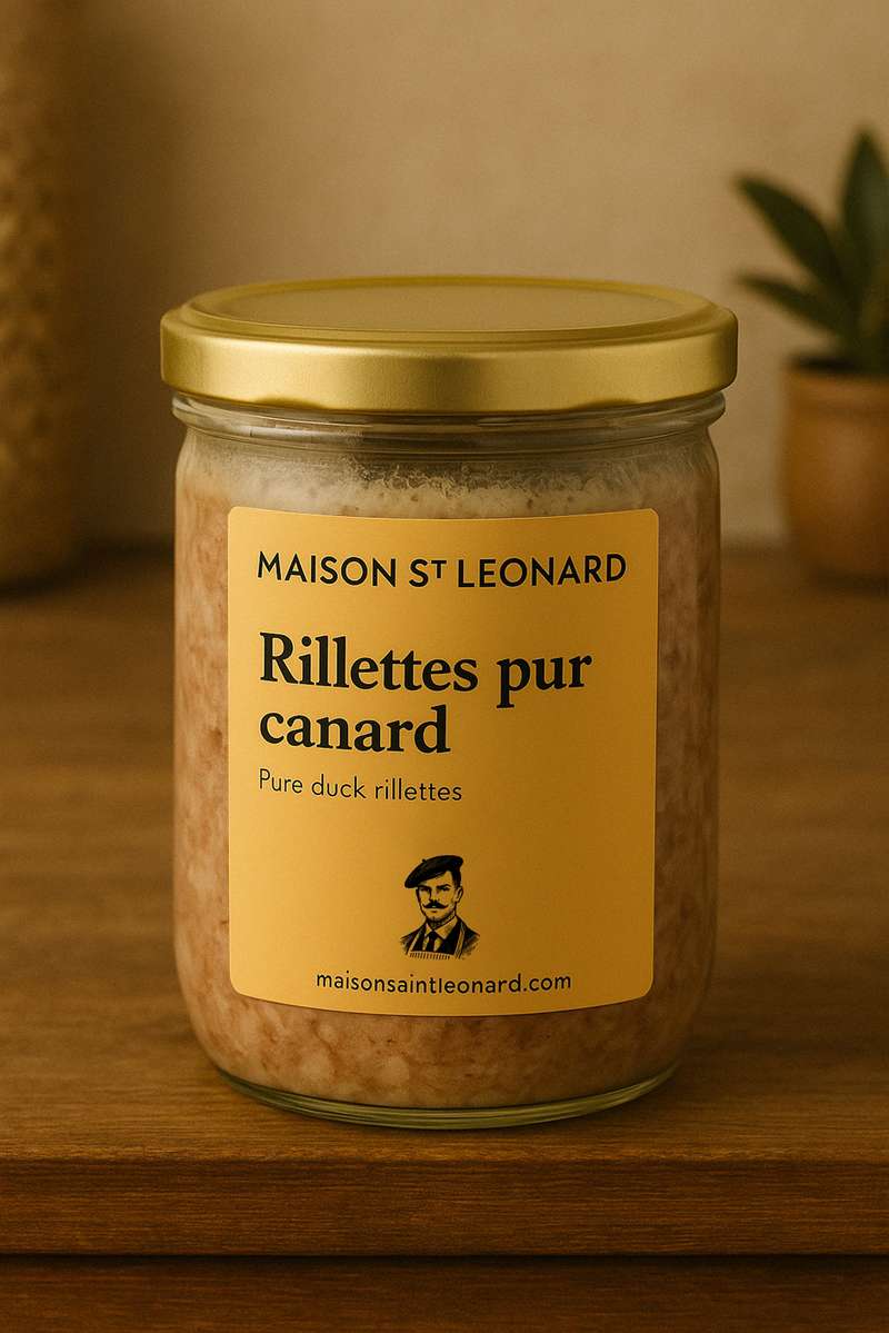 Pure duck rillettes
